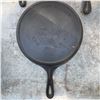 Image 1 : Griswold No. 8 Cast Iron Skillet, Erie PA, 704