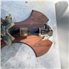 Image 5 : Fantasy Stainless Steel Decorative Sword with Wall Plaque, 24 Inch