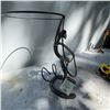 Image 2 : Horseshoe Metal Sculpture Side Table Fort Madison Trading Post