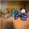Image 2 : Vintage Glass and Ceramic Electrical Insulators Lot