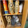 Image 12 : Vintage Oak Hoosier Cabinet with Glass Doors