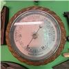 Image 1 : Vintage Aneroid Barometer with Decorative Frame