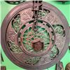 Image 1 : Antique Cast Iron Trivet With Ornate Face Motif