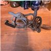 Image 4 : 3 Antique Kitchen Tools—Apple Peeler, Butter Paddle, Chopper