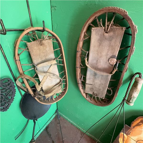 Vintage Wooden Child’s Snowshoes