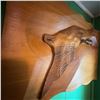 Image 3 : Hand-Carved Wood Relief Wall Art With Flying Goose 24" x 36"