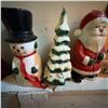 Image 1 : Vintage Christmas Gurley Candles Lot – Santa, Snowman, Tree