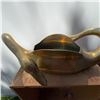 Image 2 : Vintage Brass Swan Planter, 17 Inches Long