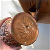Image 4 : Embossed Copper Water Pitcher and Lidded Decorative Jar