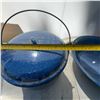 Image 8 : Blue Speckled Enamelware Camp Set – Basin, Pot, Plate & 4 Mugs