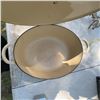 Image 1 : Vintage Le Creuset Enamel Cast Iron Oval Dutch Oven