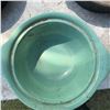Image 2 : Vintage No. 41 INDIANWARE Cast Iron Pot Green Glazed 10.5"