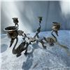 Image 1 : Vintage Silver-Plated Swan 4-Arm Candelabra