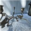 Image 3 : Vintage Silver-Plated Swan 4-Arm Candelabra