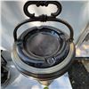 Image 2 : Antique Standing Brass and Marble Ashtray with Ornate Details