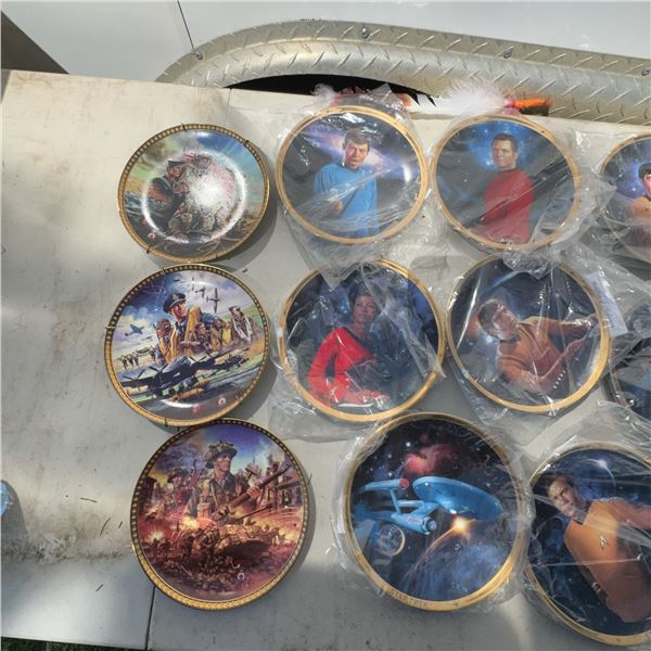 Star Trek 25th Anniversary & Canada Remembers Collector Plates