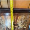 Image 3 : Vintage Marquetry Wall Art With Rustic Scene, 60 x 45 cm