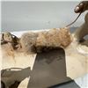 Image 3 : Inuit-Inspired Carved Dog Sled Team Sculpture with Fur Accents