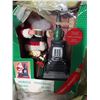 Image 1 : Animated Musical Holiday Santa Figure with Bear and Stove