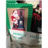 Image 3 : Animated Musical Holiday Santa Figure with Bear and Stove