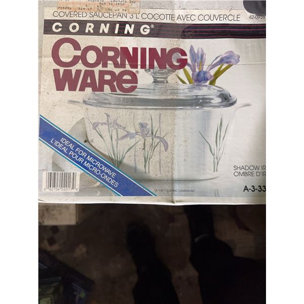 CorningWare Shadow Iris 3L Covered Saucepan A-3-333