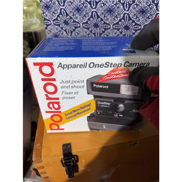 Polaroid OneStep Close-Up Instant Camera in Box