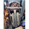 Image 1 : Streamliner Wooden Sled with Metal Runners