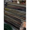 Image 8 : 3 Green Glass Mixing Bowls And Large Vintage Vinyl Record Collection