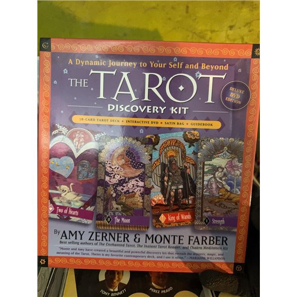 The Tarot Discovery Kit by Amy Zerner & Monte Farber Deluxe DVD Edition