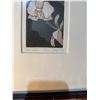 Image 2 : 2 Framed Artworks: 'Moth Orchid' Print and Ballet Dancer Print