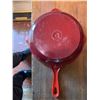 Image 1 : Le Creuset Red Enamel Cast Iron Skillet, 26 cm