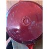 Image 2 : Le Creuset Red Enamel Cast Iron Skillet, 26 cm