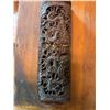 Image 4 : Carved Wood and Faux Ivory Dragon Motif Chopsticks Set with Box