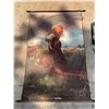 Image 1 : Thunderstorm Art Print on Canvas Scroll 36x24 Inches