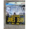 Image 1 : James Dean Decorative License Plate Lot