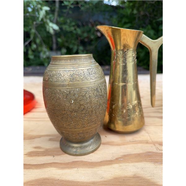 Engraved Brass Vessels