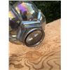 Image 3 : Large Iridescent Mercury Glass Finial Lamp Shade, 22 Inch