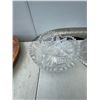 Image 1 : Cut Glass Crystal Serving Bowl