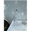 Image 1 : Bohemia Crystal Twisted Pattern Vase