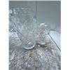 Image 1 : Cut Glass Crystal Tableware Lot