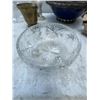 Image 2 : Cut Glass Footed Serving Bowl