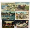 Image 1 : Interesting & Colorful Linen Postcards Approx. 80