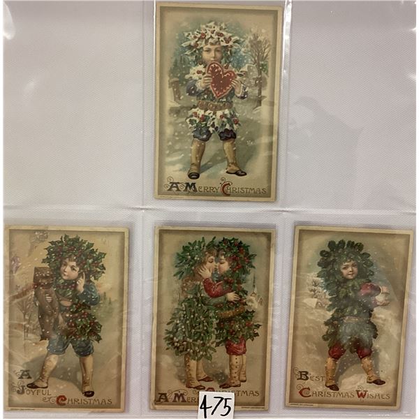 Christmas Winsch Holiday Children Greeting Postcards 24