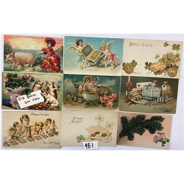 Greetings with Money Postcards 33