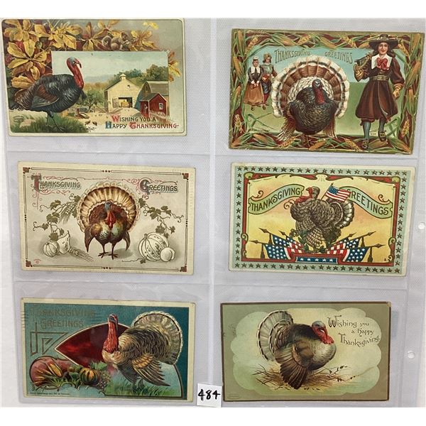 Thanksgiving Holiday Greeting Album 100+ Postcards