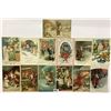 Image 1 : Santa Claus Christmas Holiday Greeting Postcards 12