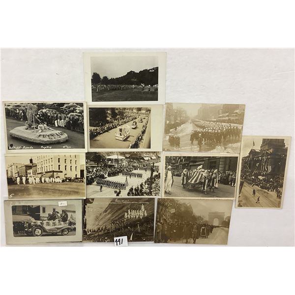 Real Photo Parade Postcards 11