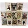 Image 2 : Greetings with Umbrella Postcards Approx. 60
