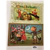 Image 2 : Halloween Holiday Greeting Postcards 11