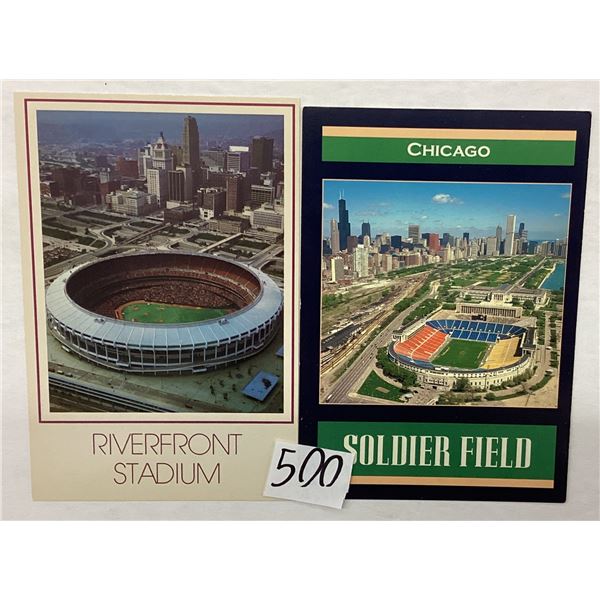 Sports - Baseball & Football Stadium Postcards Approx. 450
